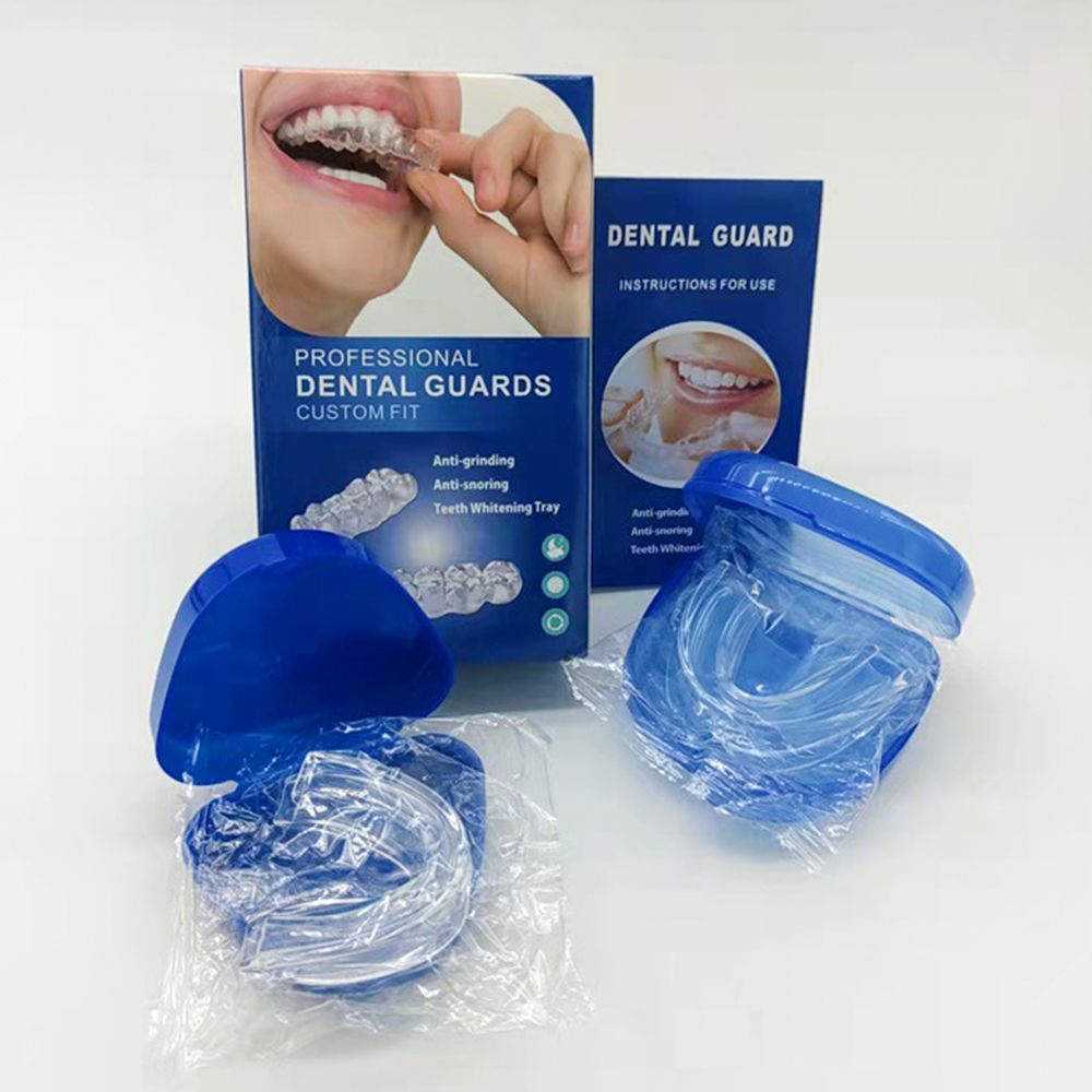 Teeth Whitening Mouth Guard - Grind sıkıca durdurmak horlama diş kutusu