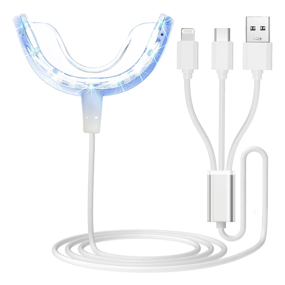 Teeth Whitening For Trays - Diş Beyazlatma Hızlandırıcı Işık, 16x Daha