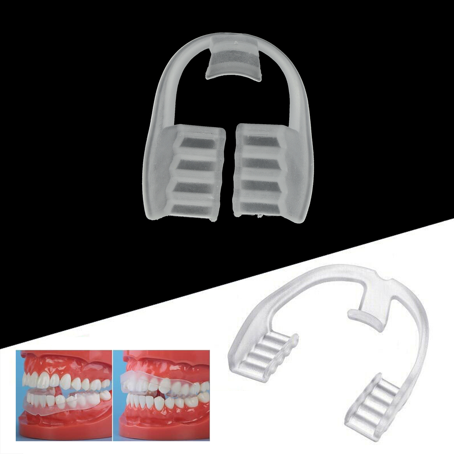 Teeth Whitening Mouth Guard - 2 adet WELLCK Diş Koruyucu Bruxizm