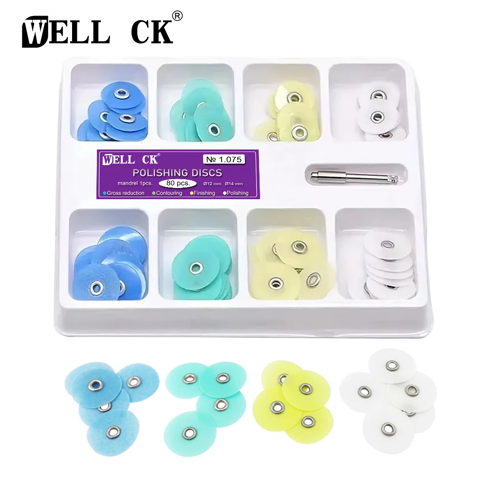 Teeth Whitening Uk - WELLCK Diş Parlatma Diskleri Brüt Azaltma