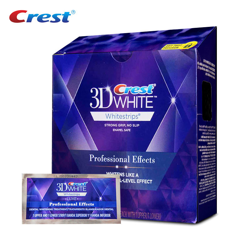 Teeth Whitening Effects - Orijinal Crest 3D Beyazlatma Şeritleri Diş