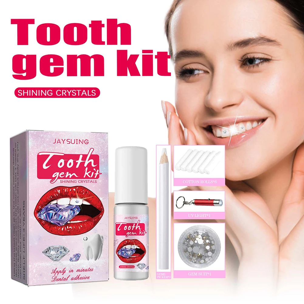 Teeth Whitening Kit At Home - DIY diş taşlar seti ile kristaller