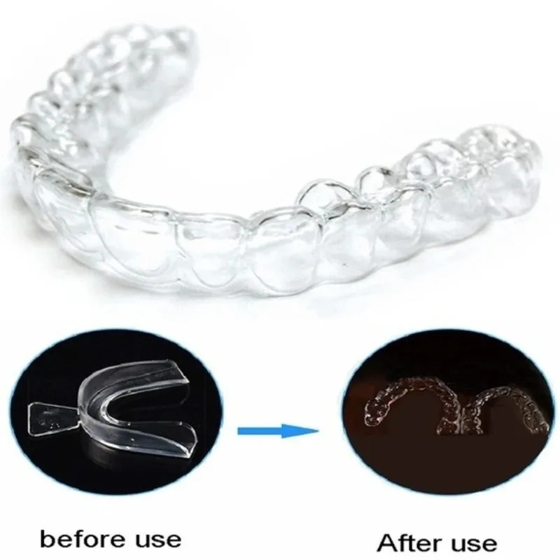 1/3/6 çift silikon ağız koruyu - Teeth Whitening Mouth Guard incelemesi ve fiyatı