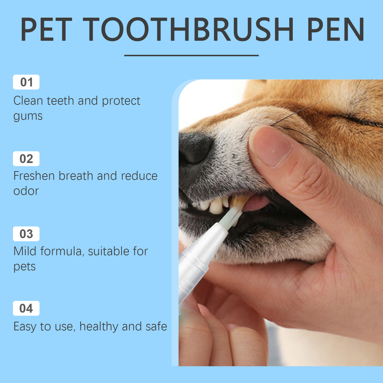 Köpekler ve kediler için ağız  - Teeth Whitening Cream incelemesi ve fiyatı
