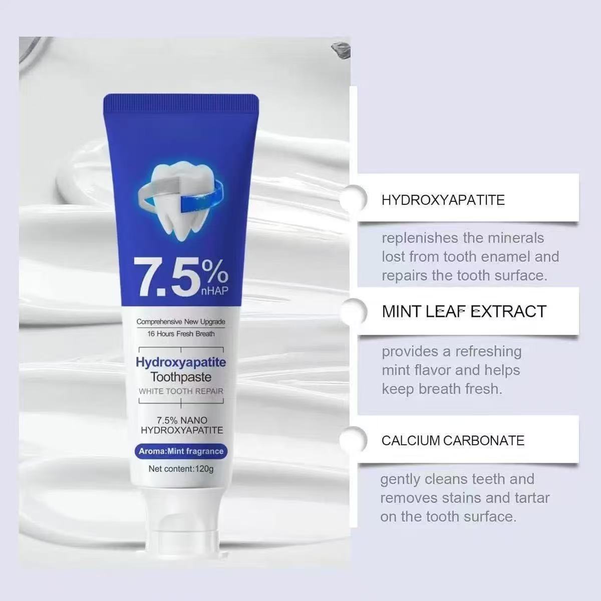 %7,5 Nano Hidroksiapatit Diş M - Teeth Whitening Toothpaste incelemesi ve fiyatı