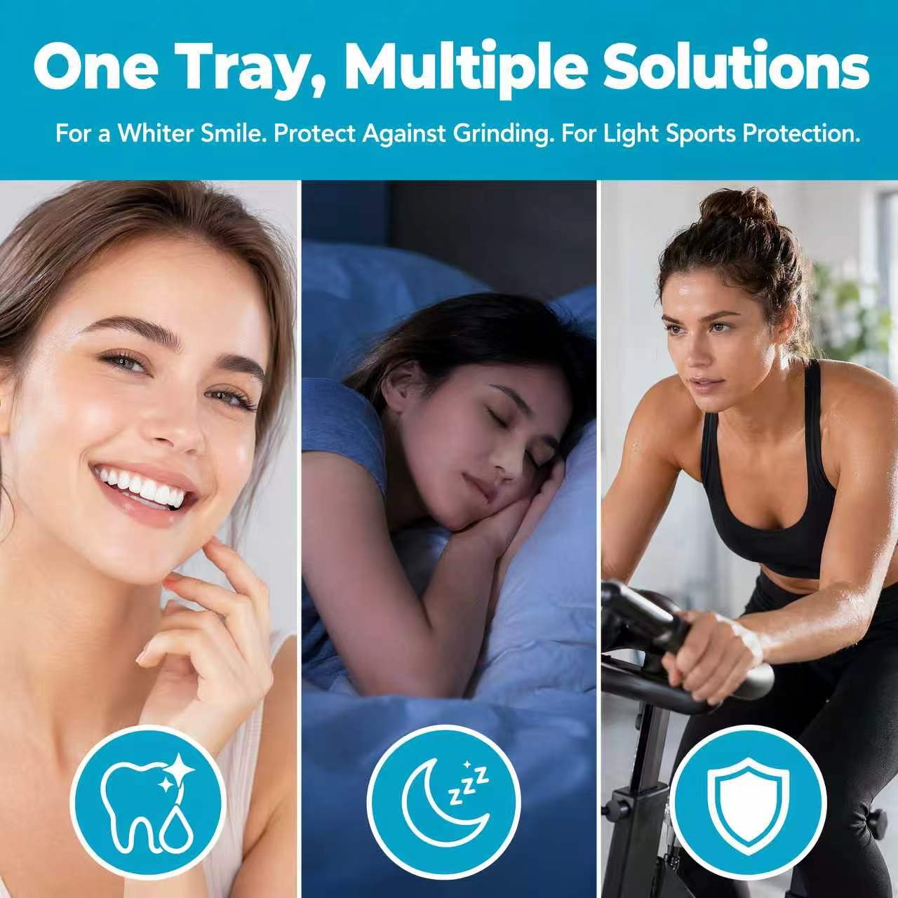 2/4/10 adet silikon ağız koruy - Teeth Whitening For Trays incelemesi ve fiyatı