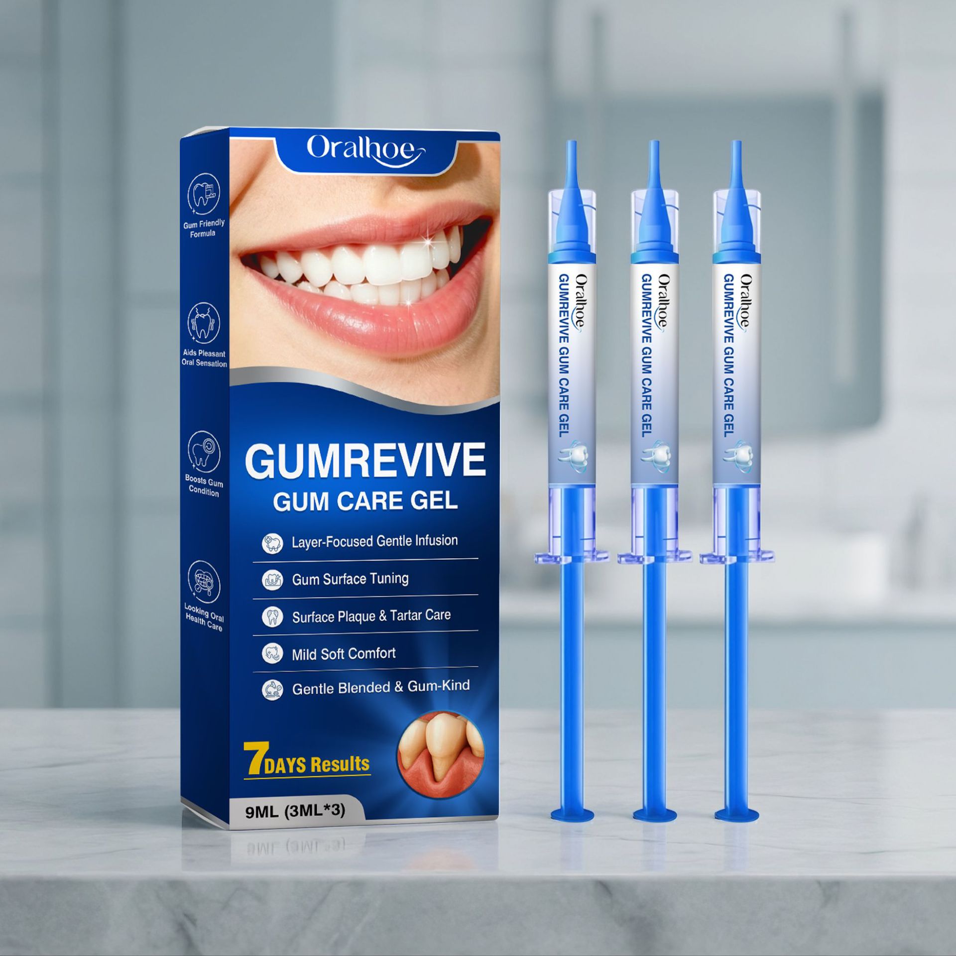 Ağız Bakım Jeli 3 Parça Diş Et - Teeth Whitening Kit At Home incelemesi ve fiyatı
