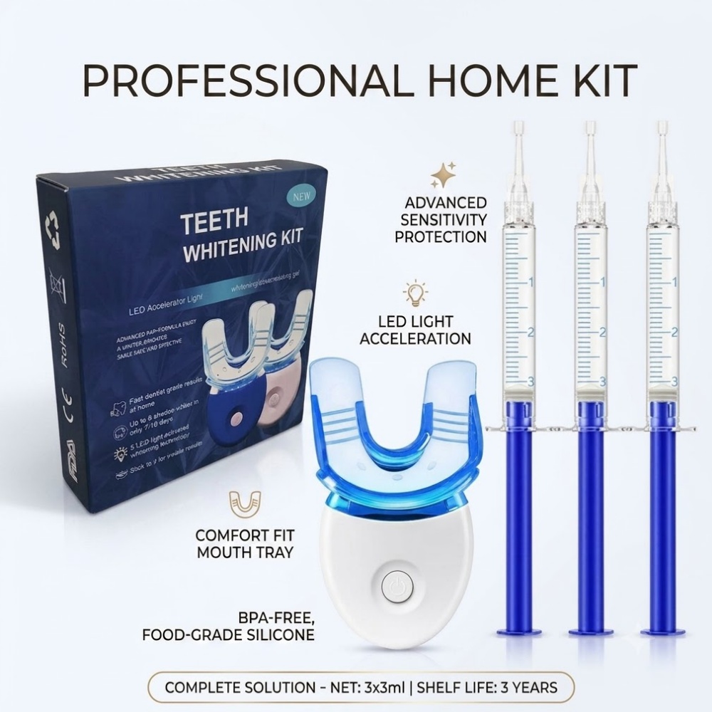 Profesyonel Diş Beyazlatma Kit - Teeth Whitening Kit At Home incelemesi ve fiyatı
