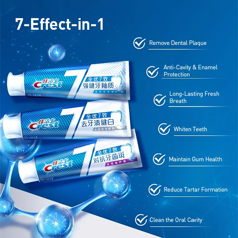 Crest 7 Effects Diş Macunu Diş - Teeth Whitening Effects incelemesi ve fiyatı
