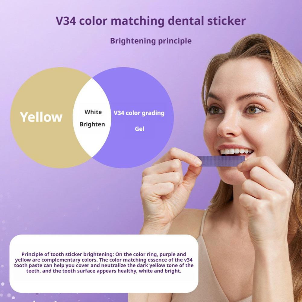 14/28/42 adet V34 mor diş beya - Teeth Whitening Kit At Home incelemesi ve fiyatı