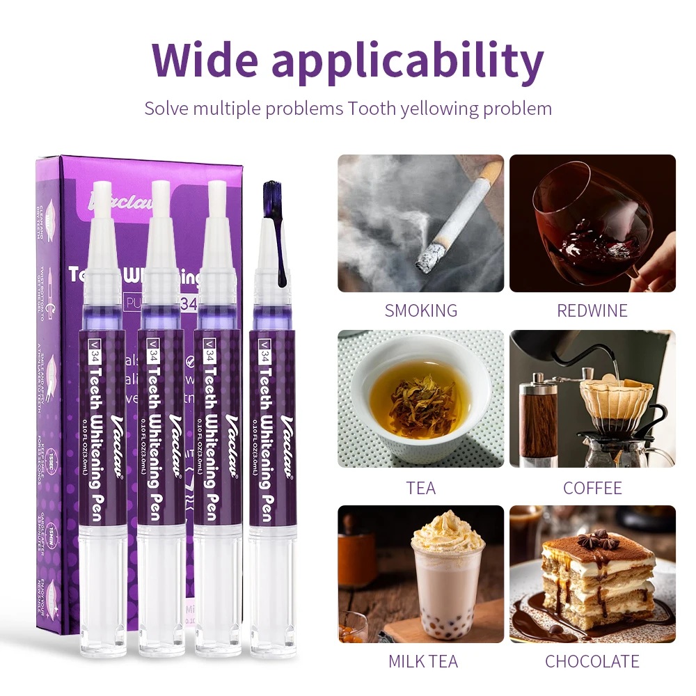 Vaclav V34 Mor diş beyazlatma  - Teeth Whitening Essence incelemesi ve fiyatı